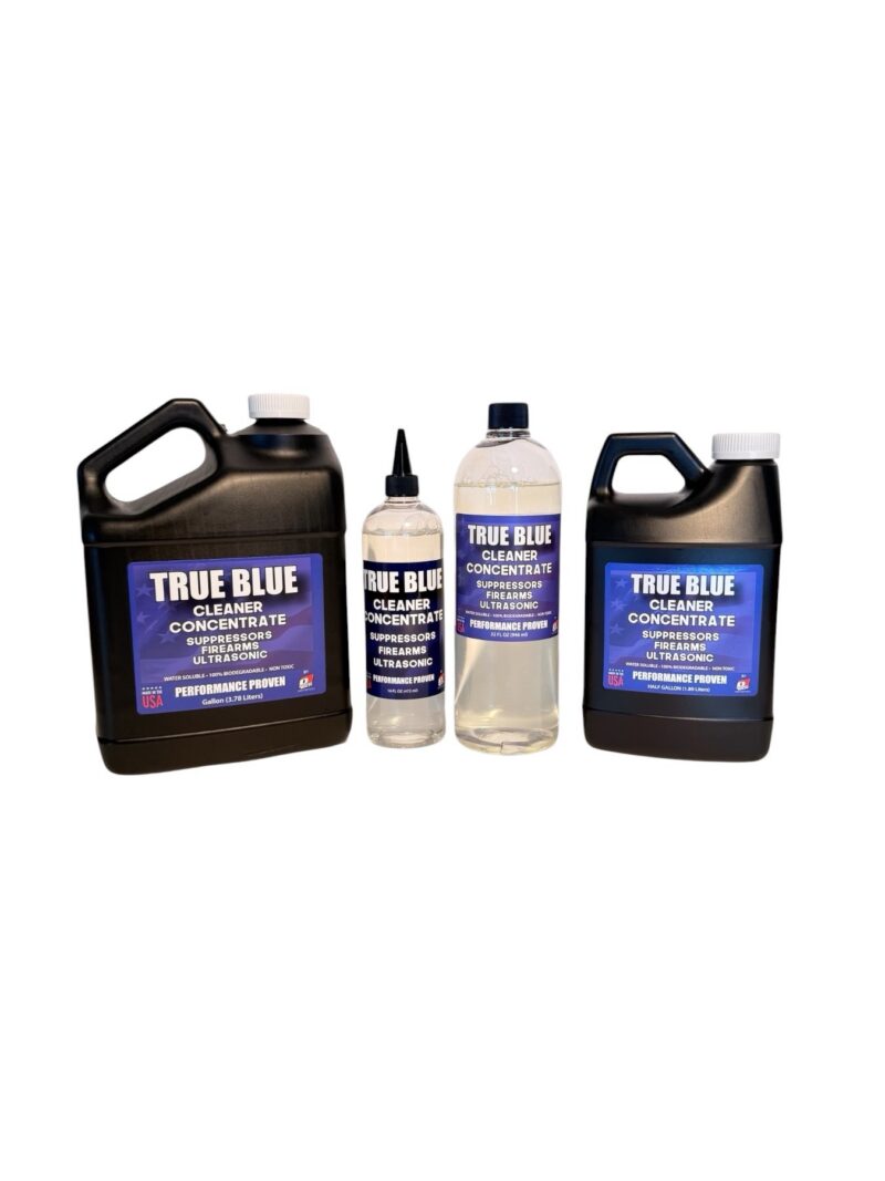 Solid Blue Cleaner True Blue Cleaner Concentrate - True Blue Gun Lubricants